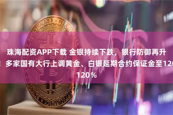 珠海配资APP下载 金银持续下跌，银行防御再升级！多家国有大行上调黄金、白银延期合约保证金至120％